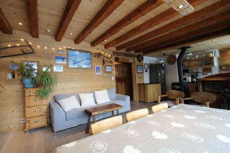 Ski verhuur Appartement 4 kamers 8 personen (1P) - Chalet Bobech - Tignes - Woonkamer