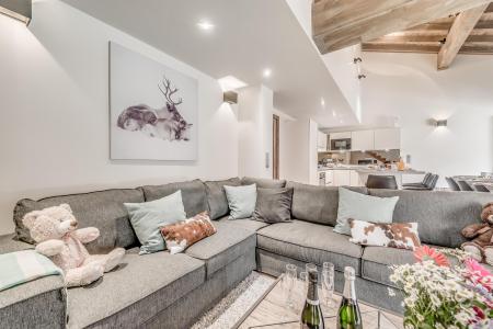 Аренда на лыжном курорте Апартаменты дуплекс 6 комнат 9 чел. (P) - Chalet Eagle Lodge - Tignes - Салон