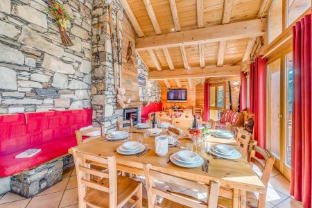 Rent in ski resort 6 room apartment 10 people (2CH) - Chalet Gypaete - Tignes - Living room