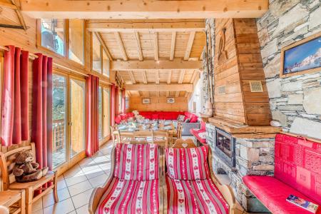 Rent in ski resort 6 room apartment 10 people (2CH) - Chalet Gypaete - Tignes - Living room