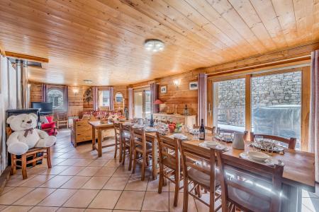 Ski verhuur Appartement duplex 7 kamers 14 personen (1CH) - Chalet Gypaete - Tignes - Woonkamer