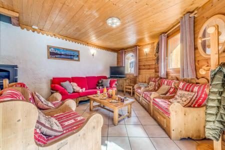 Ski verhuur Appartement duplex 7 kamers 14 personen (1CH) - Chalet Gypaete - Tignes - Woonkamer