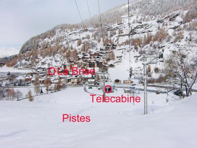 Vacances en montagne Chalet la Brise - Tignes - Extérieur hiver