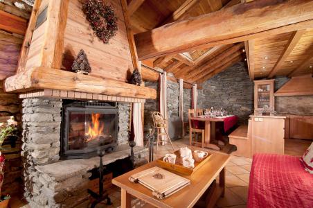 Alquiler al esquí Apartamento 7 piezas mezzanine para 15 personas (REFUGE CH) - Chalet les Champs du Pont - Tignes - Estancia