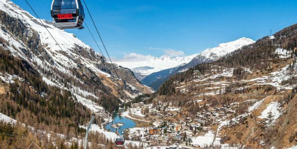 Urlaub in den Bergen Chalet Les Sources De La Davie - Tignes - Draußen im Winter