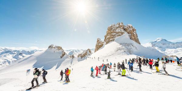 Rent in ski resort Chalet Monte Bianco - Tignes - Winter outside