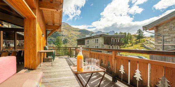 Wynajem na narty Chalet Monte Bianco - Tignes - Balkon