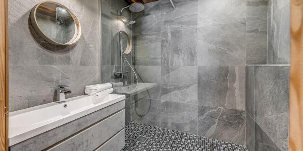 Skiverleih Doppelchalethälfte 7 Zimmer für 12 Personen (CH) - Chalet Paradis Blanc - Tignes - Badezimmer