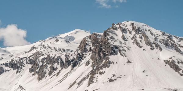 Holiday in mountain resort Chalet Sneg - Tignes - Winter outside