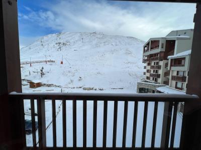 Skiverleih 3-Zimmer-Holzhütte für 4 Personen (311) - Hameau de Borsat 1 - Tignes - Balkon