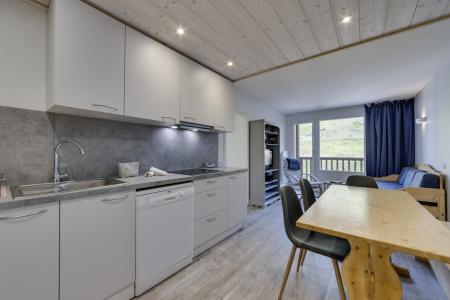 Ski verhuur Appartement 3 kabine kamers 4 personen (311) - Hameau de Borsat 1 - Tignes - Woonkamer