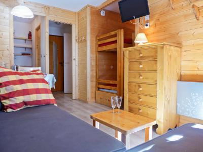 Ski verhuur Appartement 2 kamers bergnis 4 personen (1) - Hameau du Borsat - Tignes - Woonkamer