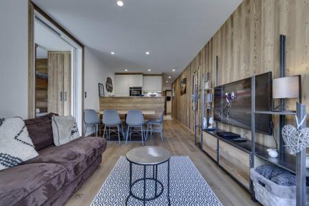 Skiverleih 3-Zimmer-Appartment für 5 Personen (6) - Haut du Val Claret B2 - Tignes - Wohnzimmer