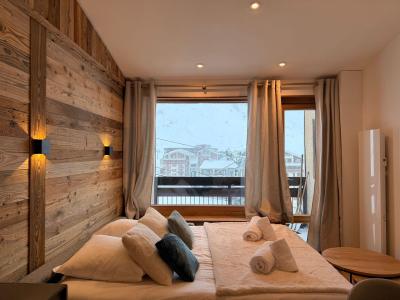 Ski verhuur Appartement duplex 2 kamers 4 personen (39) - Haut du Val Claret B2 - Tignes - Woonkamer