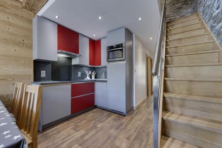 Skiverleih 4 Zimmer Maisonettewohnung für 8 Personen (B148) - Hauts Du Val Claret B1 - Tignes - Küche