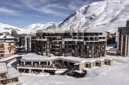 Skiverleih Hôtel Belambra Club Val Claret - Tignes - Draußen im Winter