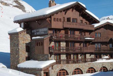 Location au ski Hôtel les Suites du Montana - Tignes - Extérieur hiver