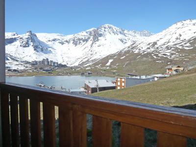 Ski verhuur Appartement 2 kamers bergnis 5 personen (6) - La Divaria - Tignes - Balkon