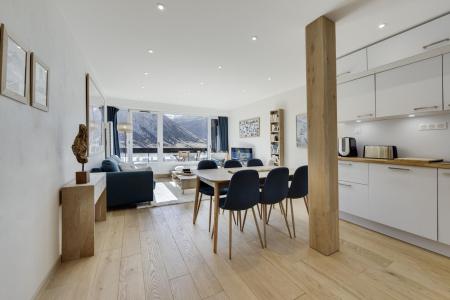Rent in ski resort 2 room apartment 4 people (LARGHETTO) - La Résidence Bec Rouge - Tignes - Living room