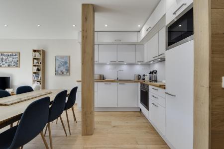 Rent in ski resort 2 room apartment 4 people (LARGHETTO) - La Résidence Bec Rouge - Tignes - Open-plan kitchen