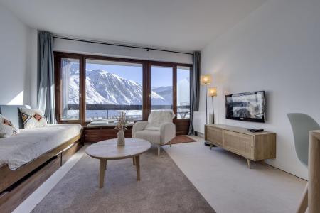 Skiverleih 2-Zimmer-Appartment für 4 Personen (231) - La Résidence Bec Rouge - Tignes - Wohnzimmer