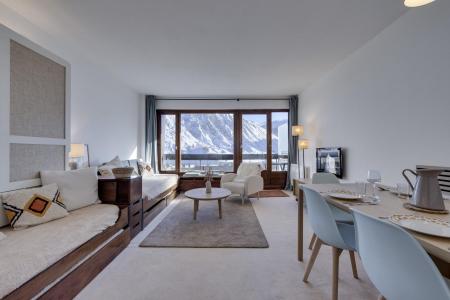 Skiverleih 2-Zimmer-Appartment für 4 Personen (231) - La Résidence Bec Rouge - Tignes - Wohnzimmer