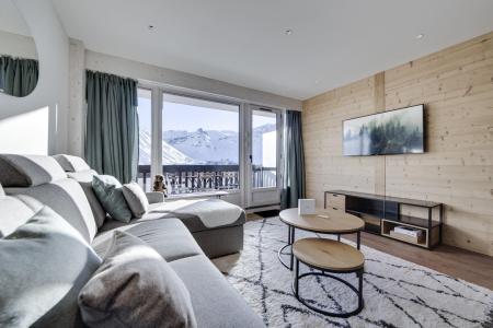 Skiverleih 3-Zimmer-Appartment für 8 Personen (621) - La Résidence Bec Rouge - Tignes - Wohnzimmer