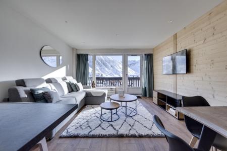 Skiverleih 3-Zimmer-Appartment für 8 Personen (621) - La Résidence Bec Rouge - Tignes - Wohnzimmer