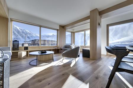 Ski verhuur Appartement 5 kamers 10 personen (LANTERNE) - La Résidence Bec Rouge - Tignes - Woonkamer