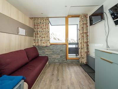 Ski verhuur Studio bergnis 4 personen (138) - La Résidence Home Club - Tignes - Woonkamer