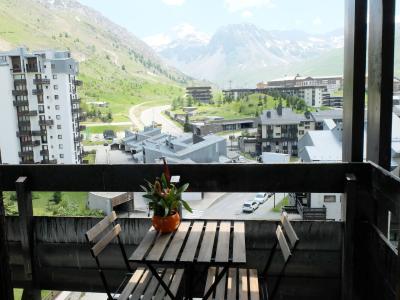 Skiverleih Studio Schlafnische 4 Personen (105) - La Résidence Home Club - Tignes - Balkon