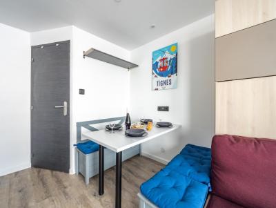 Skiverleih Studio Schlafnische 4 Personen (138) - La Résidence Home Club - Tignes - Wohnzimmer