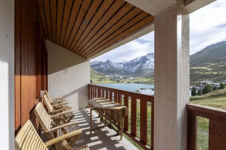 Skiverleih 4 Zimmer Maisonettewohnung für 8 Personen (17) - La Résidence la Divaria - Tignes - Balkon