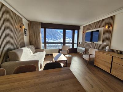 Ski verhuur Appartement 2 kamers bergnis 6 personen (241) - La Résidence le Bec Rouge - Tignes - Woonkamer