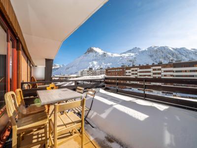 Ski verhuur Studio bergnis 4 personen (803) - La Résidence le Bec Rouge - Tignes - Balkon