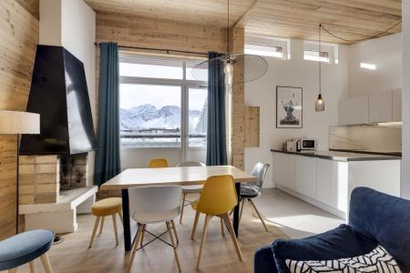 Skiverleih 3-Zimmer-Appartment für 6 Personen (36) - La Résidence le Hameau de Tovière - Tignes - Wohnzimmer