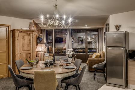 Skiverleih 3-Zimmer-Holzhütte für 8 Personen (4P) - La Résidence le Palafour - Tignes - Wohnzimmer