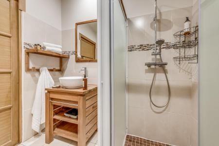 Location au ski Appartement 3 pièces cabine 8 personnes (4P) - La Résidence le Palafour - Tignes - Salle de douche