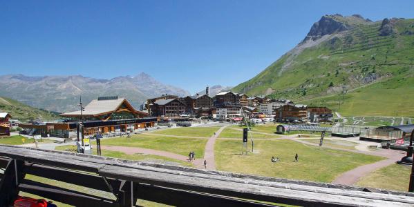 Ski verhuur La Résidence le Palafour - Tignes - Balkon