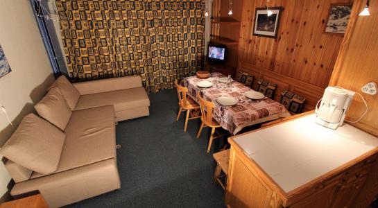 Ski verhuur Studio bergnis 4 personen (306CL) - La Résidence le Palafour - Tignes - Woonkamer