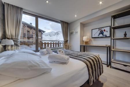 Rent in ski resort 5 room apartment 8 people (401) - La Résidence le Rosset - Tignes - Bedroom
