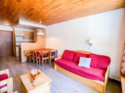 Rent in ski resort 2 room apartment sleeping corner 6 people (A18) - La Résidence les Tufs - Tignes - Living room