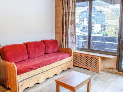 Rent in ski resort Studio 4 people (A27) - La Résidence les Tufs - Tignes - Living room