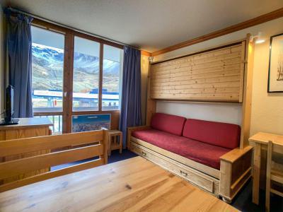 Rent in ski resort Studio 2 people (163) - La Résidence Rond Point des Pistes C - Tignes - Living room