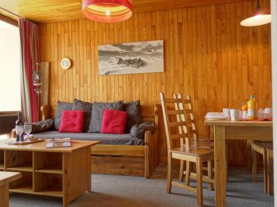 Ski verhuur Appartement 3 kamers 6 personen (9) - Le 2100 A et B - Tignes - Woonkamer