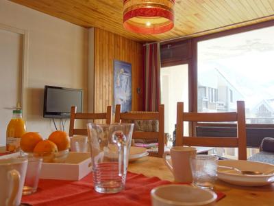 Ski verhuur Appartement 3 kamers 6 personen (9) - Le 2100 A et B - Tignes - Woonkamer