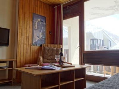 Ski verhuur Appartement 3 kamers 6 personen (9) - Le 2100 A et B - Tignes - Woonkamer