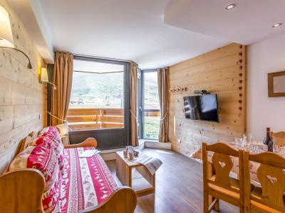 Ski verhuur Appartement 1 kamers 4 personen (14) - Le Borsat - Tignes - Woonkamer