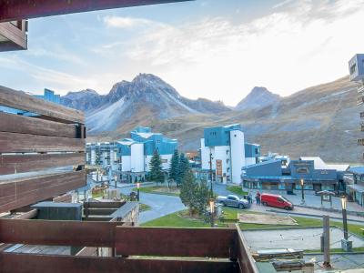 Аренда на лыжном курорте Апартаменты 2 комнат 6 чел. (2) - Le Curling A - Tignes - Терраса