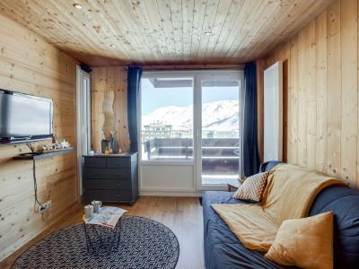 Ski verhuur Appartement 1 kamers 2 personen (21) - Le Curling A - Tignes - Woonkamer